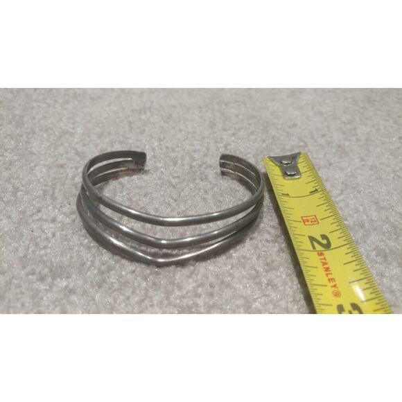 Sterling Silver 925 Adjustable Handmade Bracelet - Picture 6 of 6